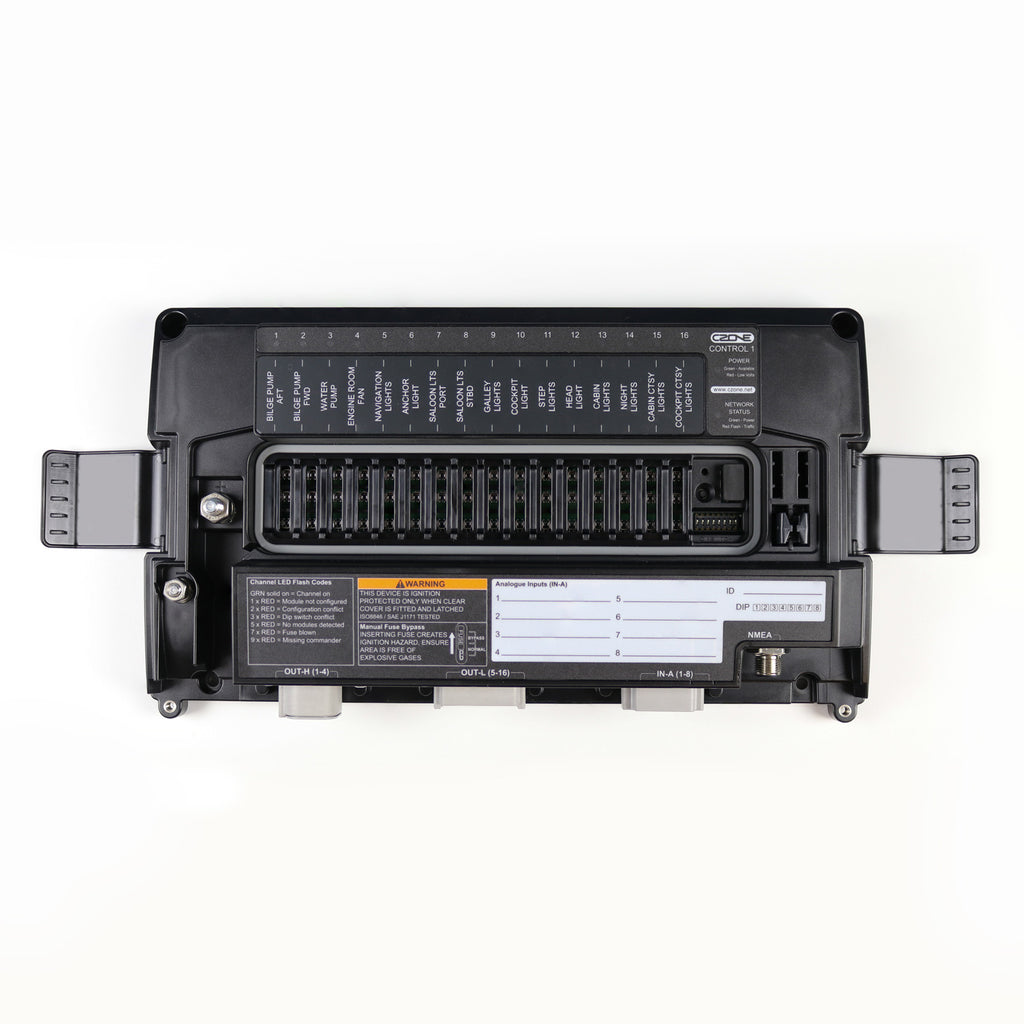 Control Module Input Power Control 1 combines multiple input and output devices into one module ...