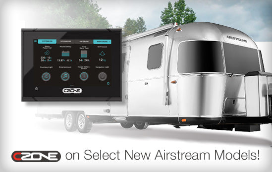 CZone Digital Switching Exclusive on Select New Airstream Models